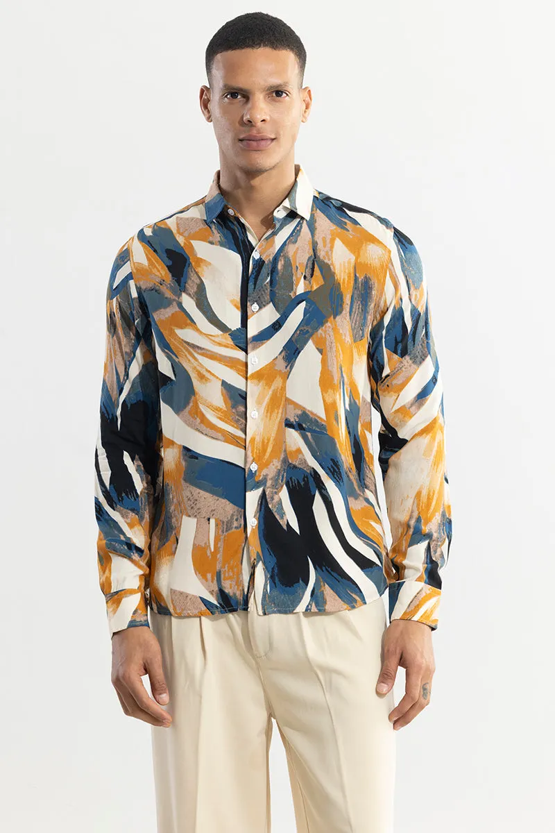 Abstracx Yellow Shirt