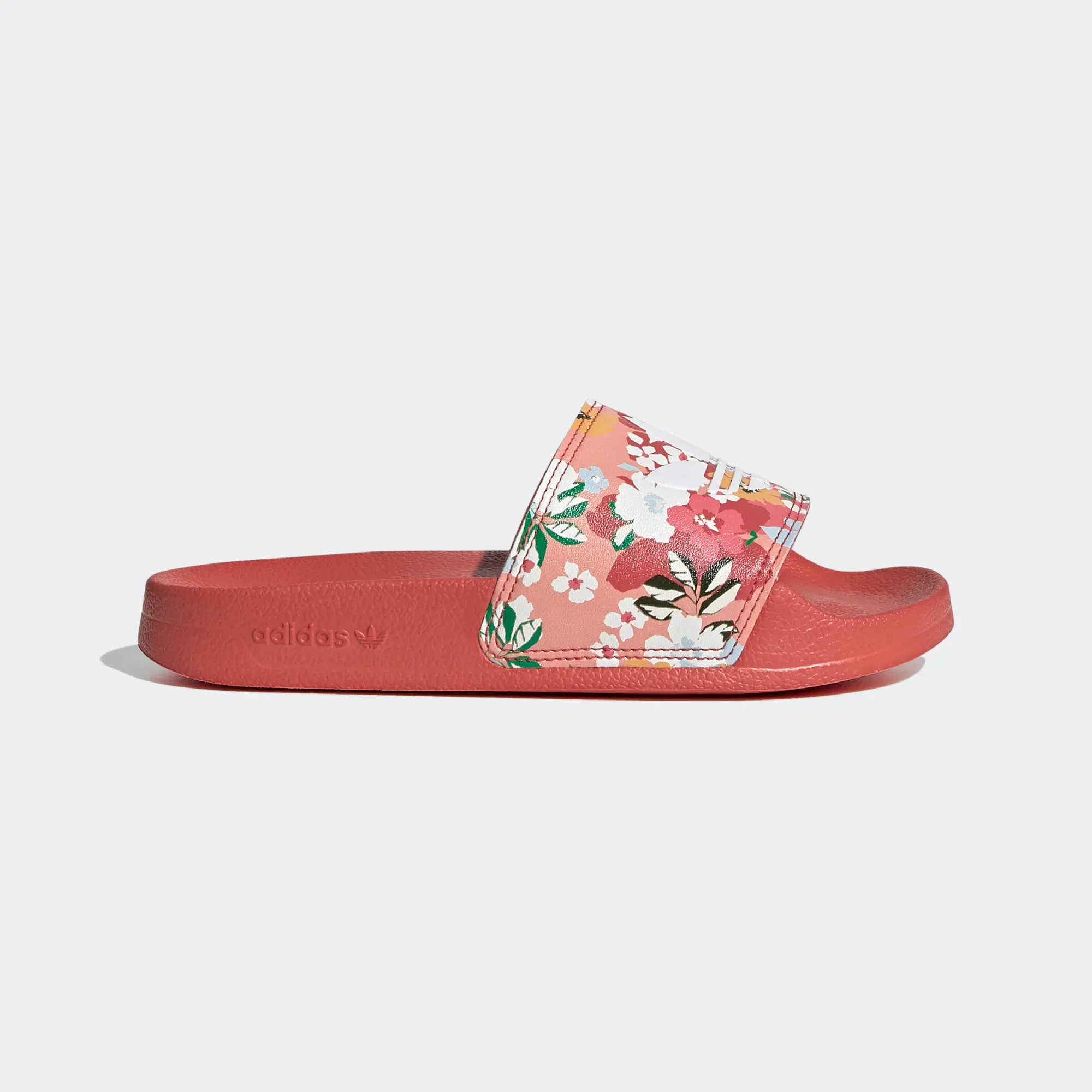 Adidas Kid's Adilette Lite Slides - Hazy Rose / Cloud White