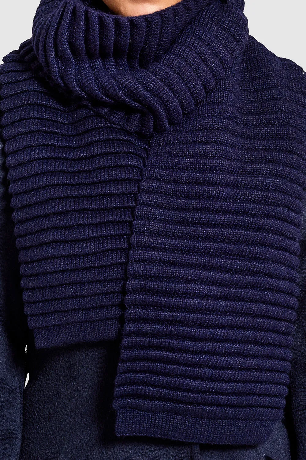 Adult Ribbed Scarf