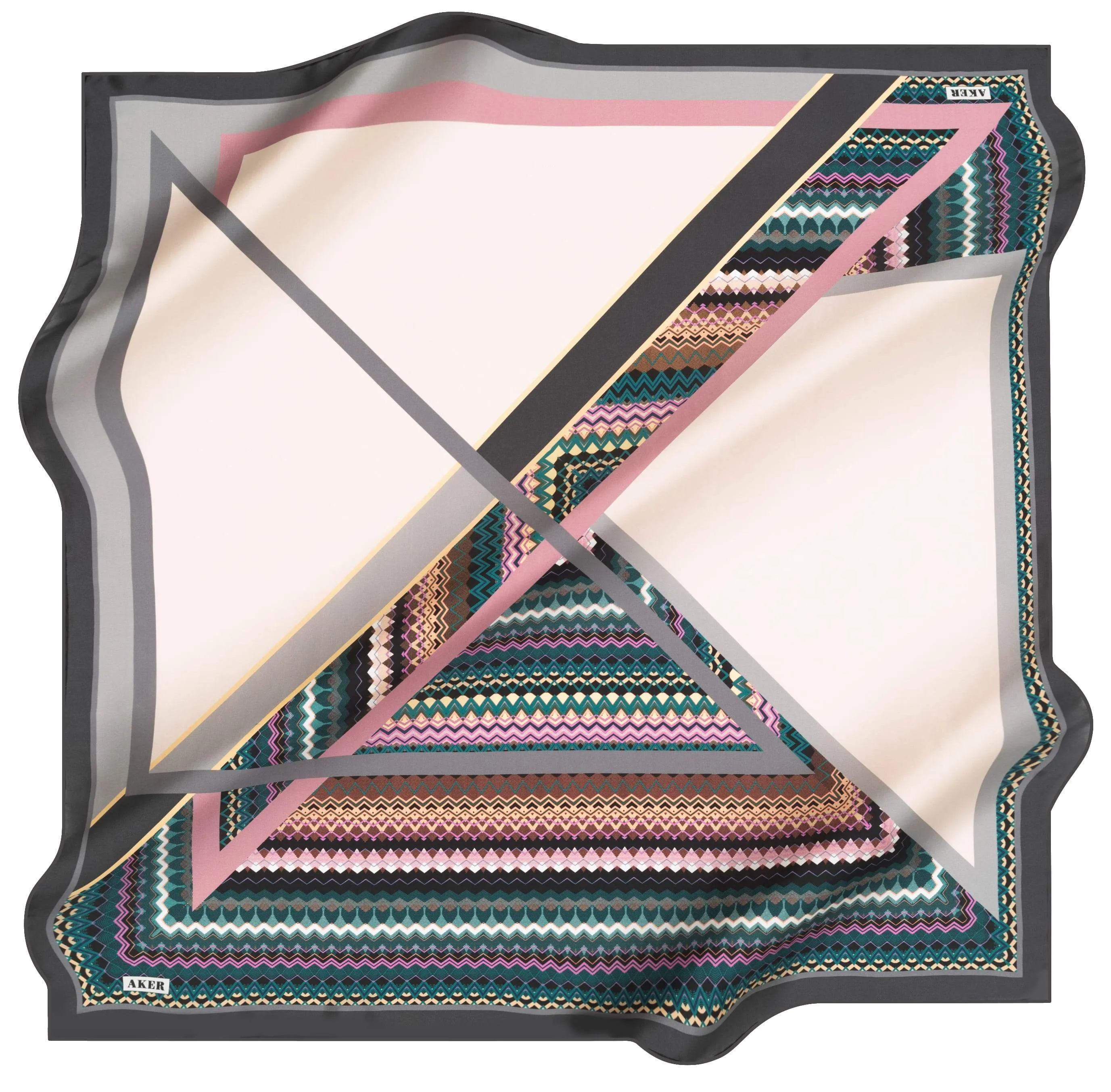 Aker Elle Turkish Silk Scarf No. 17