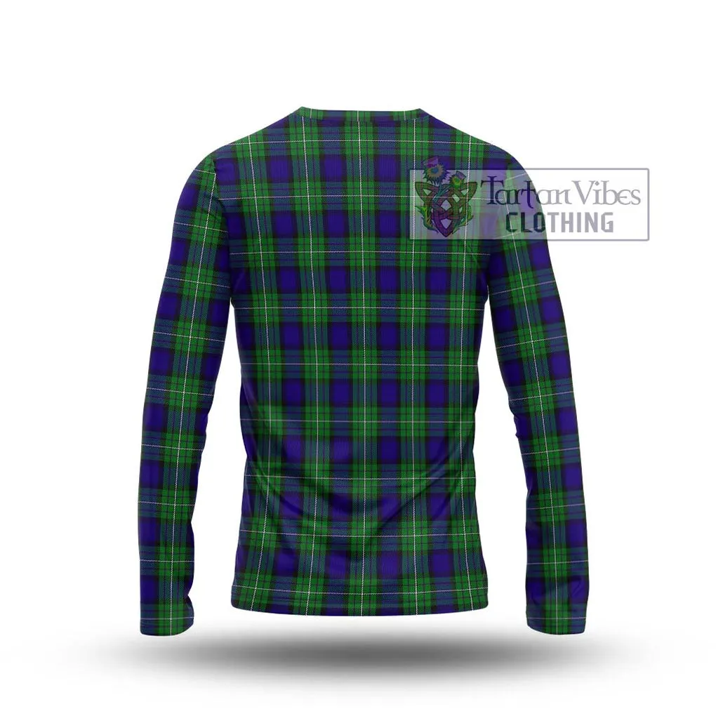 Alexander Tartan Long Sleeve T-Shirt with Family Crest DNA In Me Style