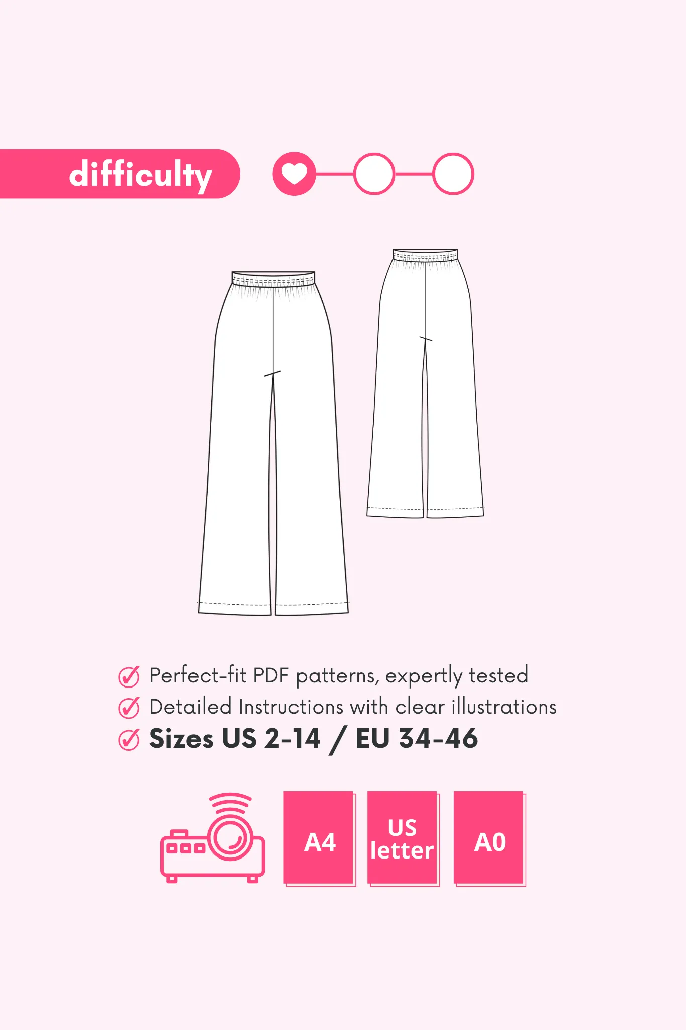 ALEXIA - Sweatpants Pattern