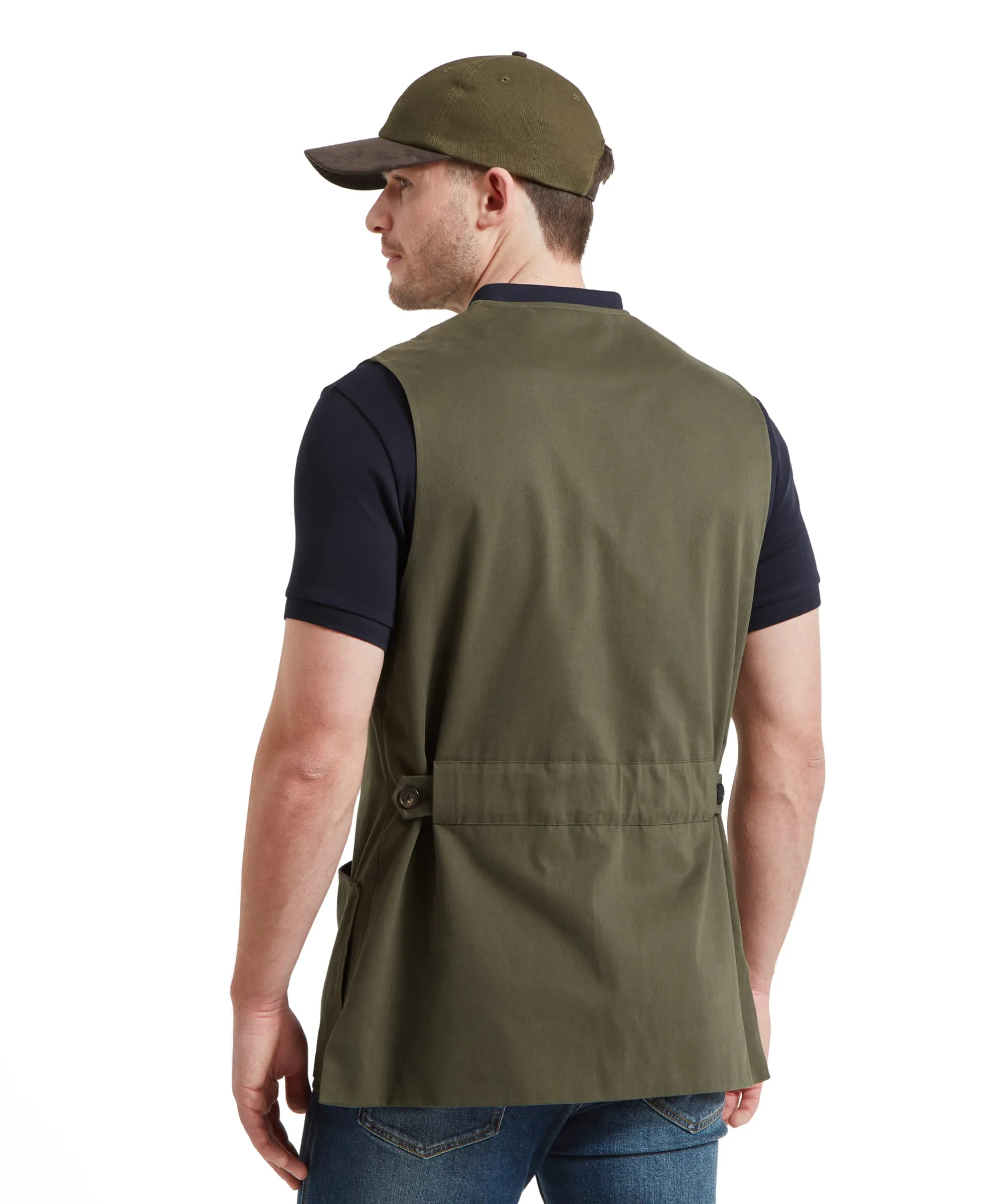 All Season Shooting Vest - Dark Olive