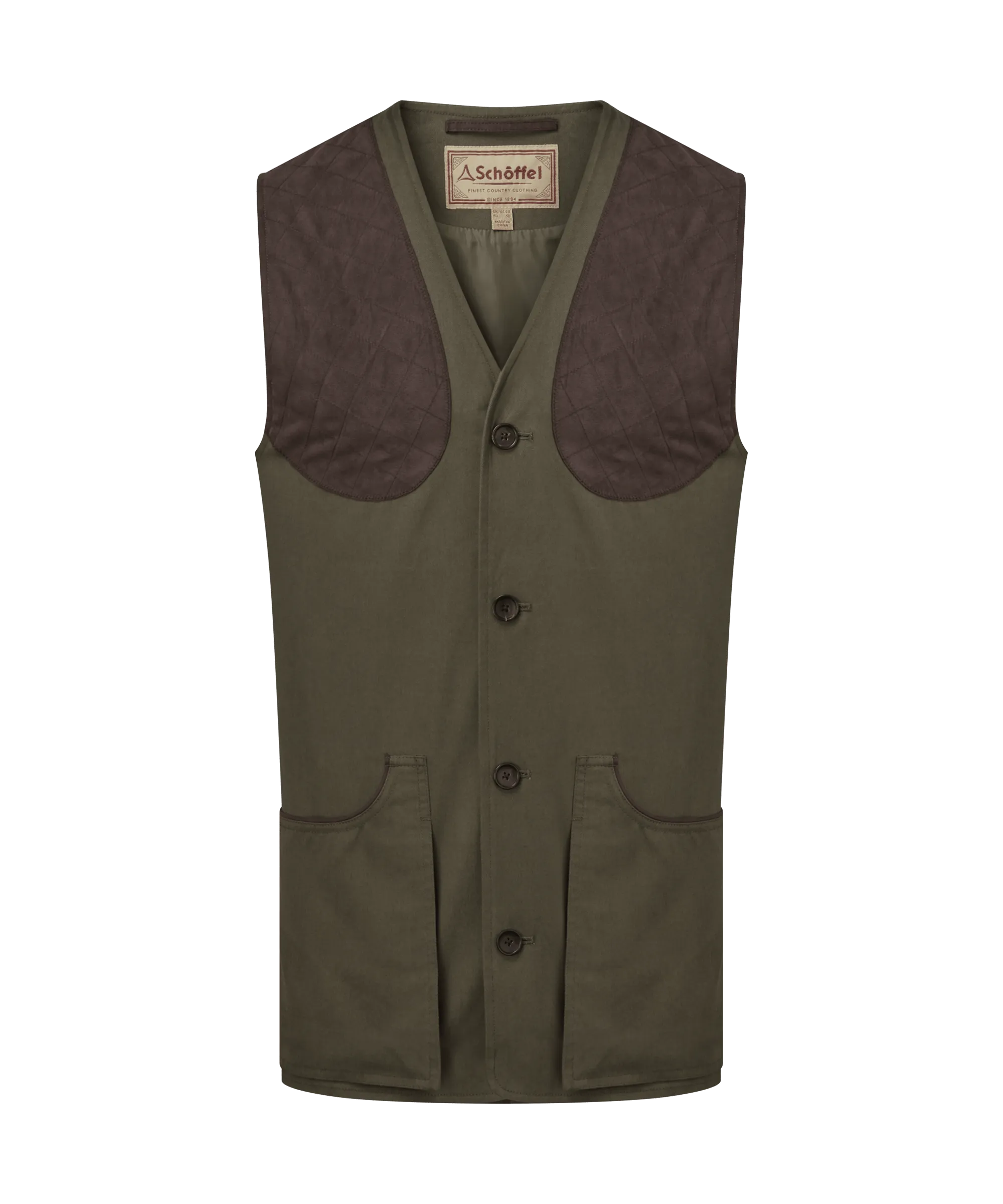 All Season Shooting Vest - Dark Olive