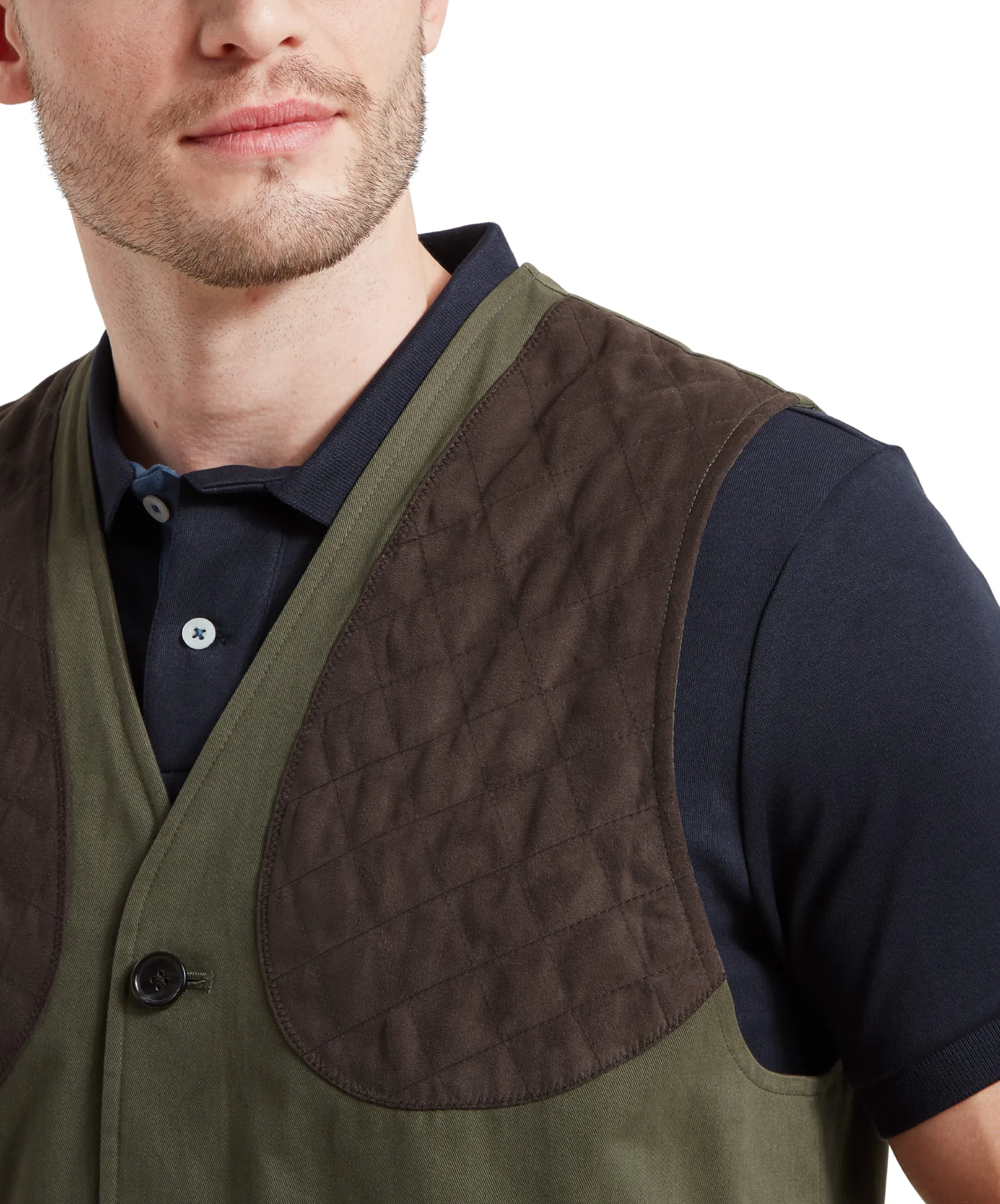 All Season Shooting Vest - Dark Olive