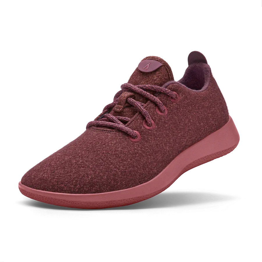 Allbirds Wool Runners - LIMITED EDITION: Hazy Burgundy (Hazy Sienna Sole)