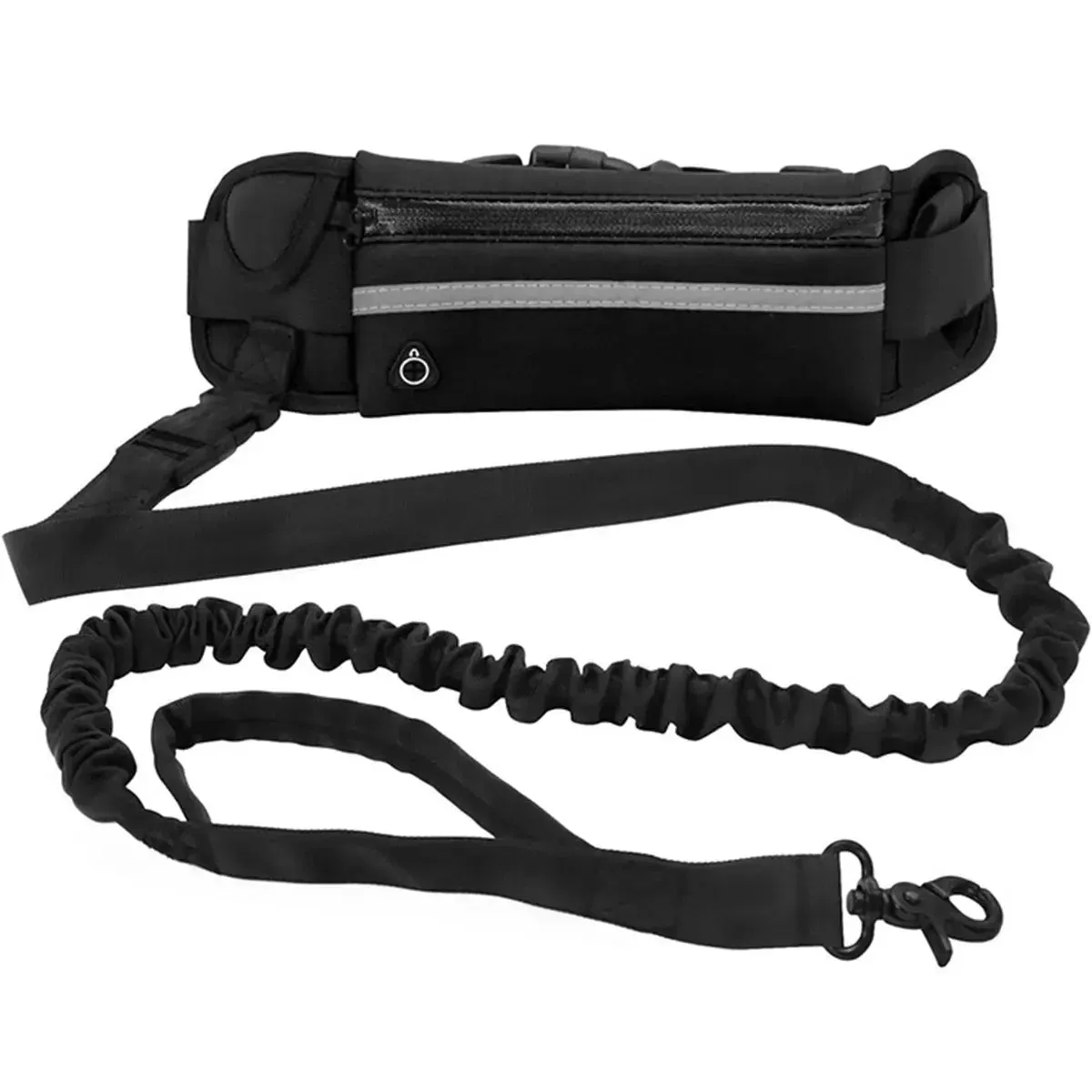 Anniepaw Hands-Free Running Dog Leash Reflective with Waist Bag Elastic Belt