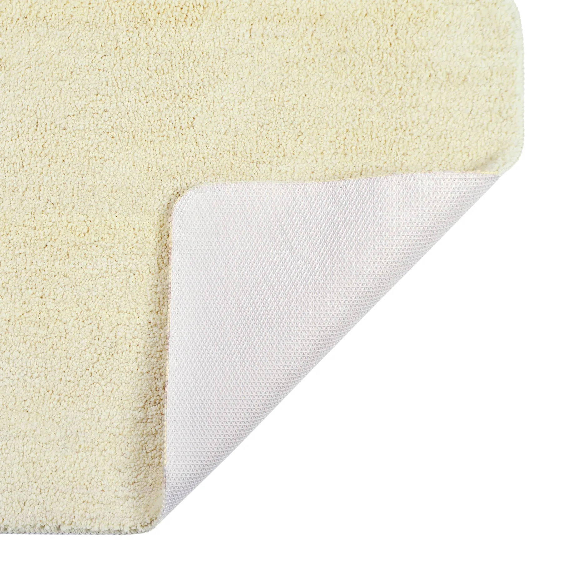 Antron Luxury Non-Slip Pedestal Mat - Cream