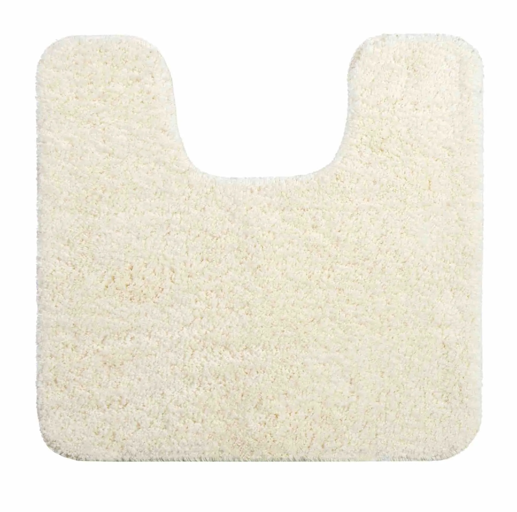 Antron Luxury Non-Slip Pedestal Mat - Cream