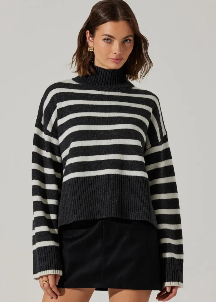 ASTR the Label Sophea Striped Sweater