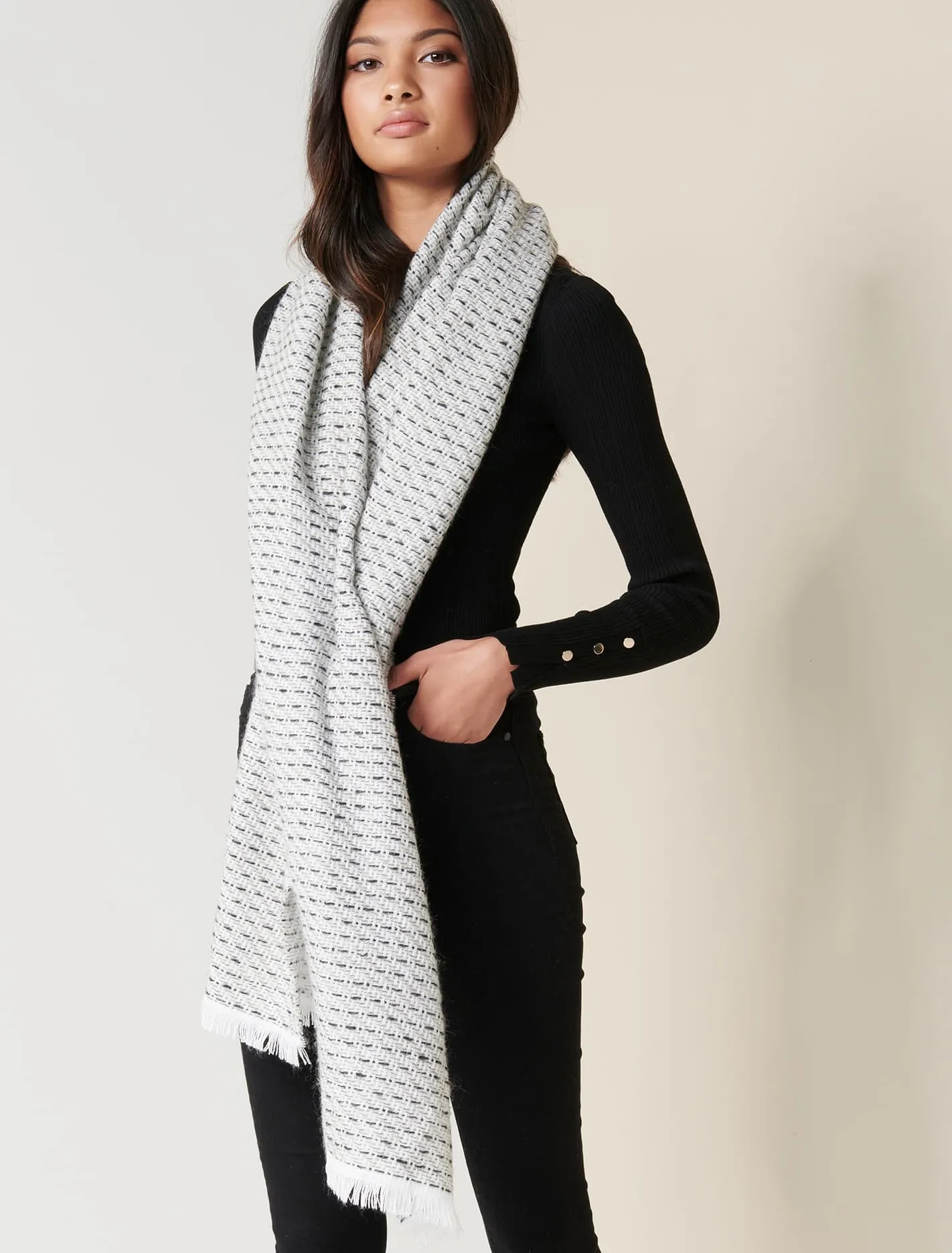 Astrid Boucle Scarf