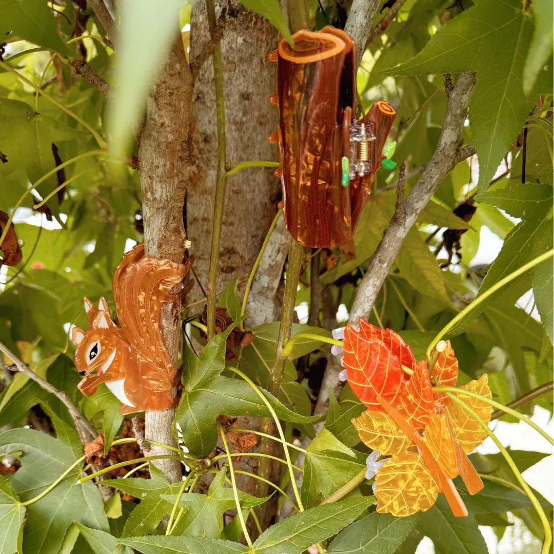 Autumn Leaves Hair Claw Clip