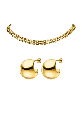 Avenue Chunky Set Gold