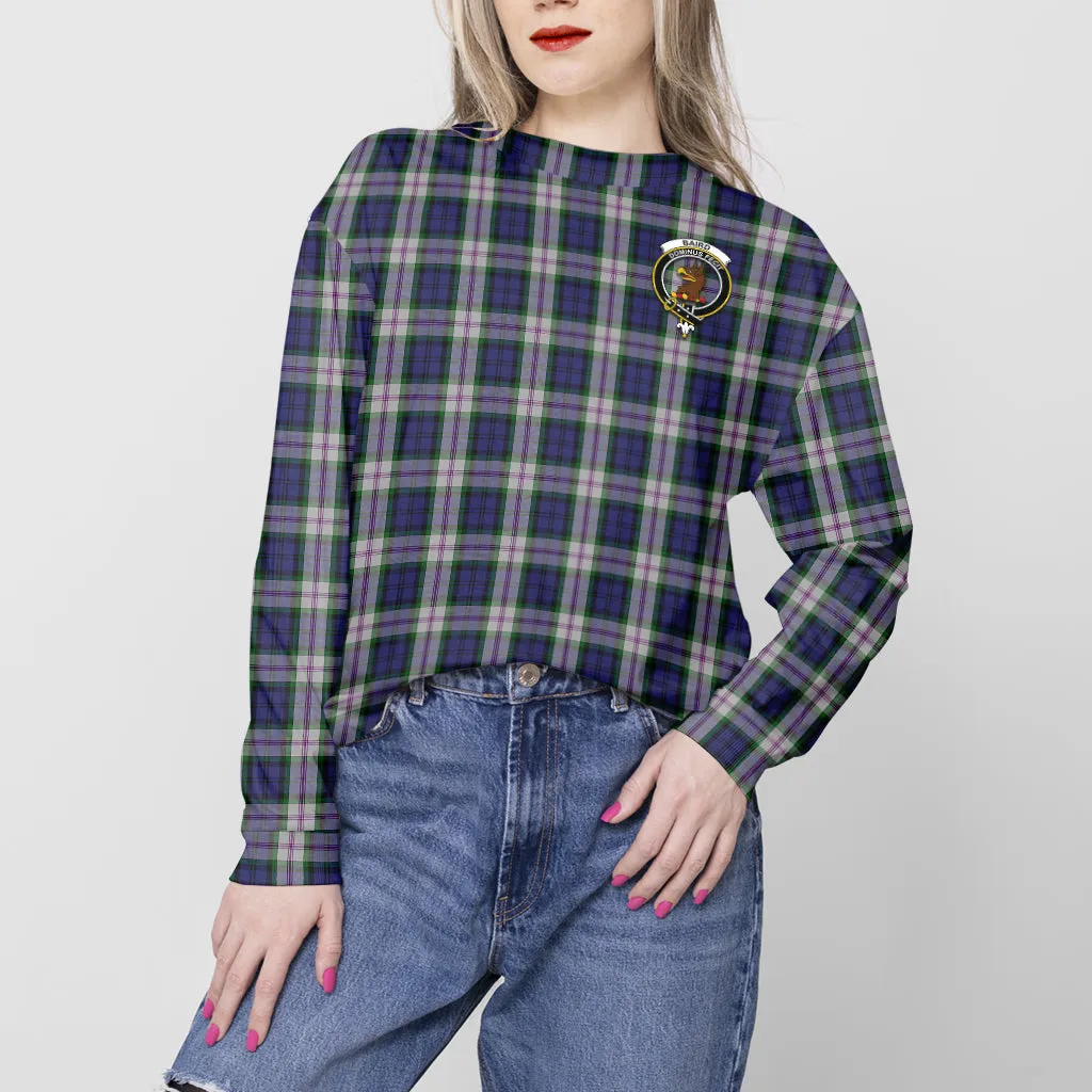 Baird Dress Tartan Sweatshirt with Family Crest