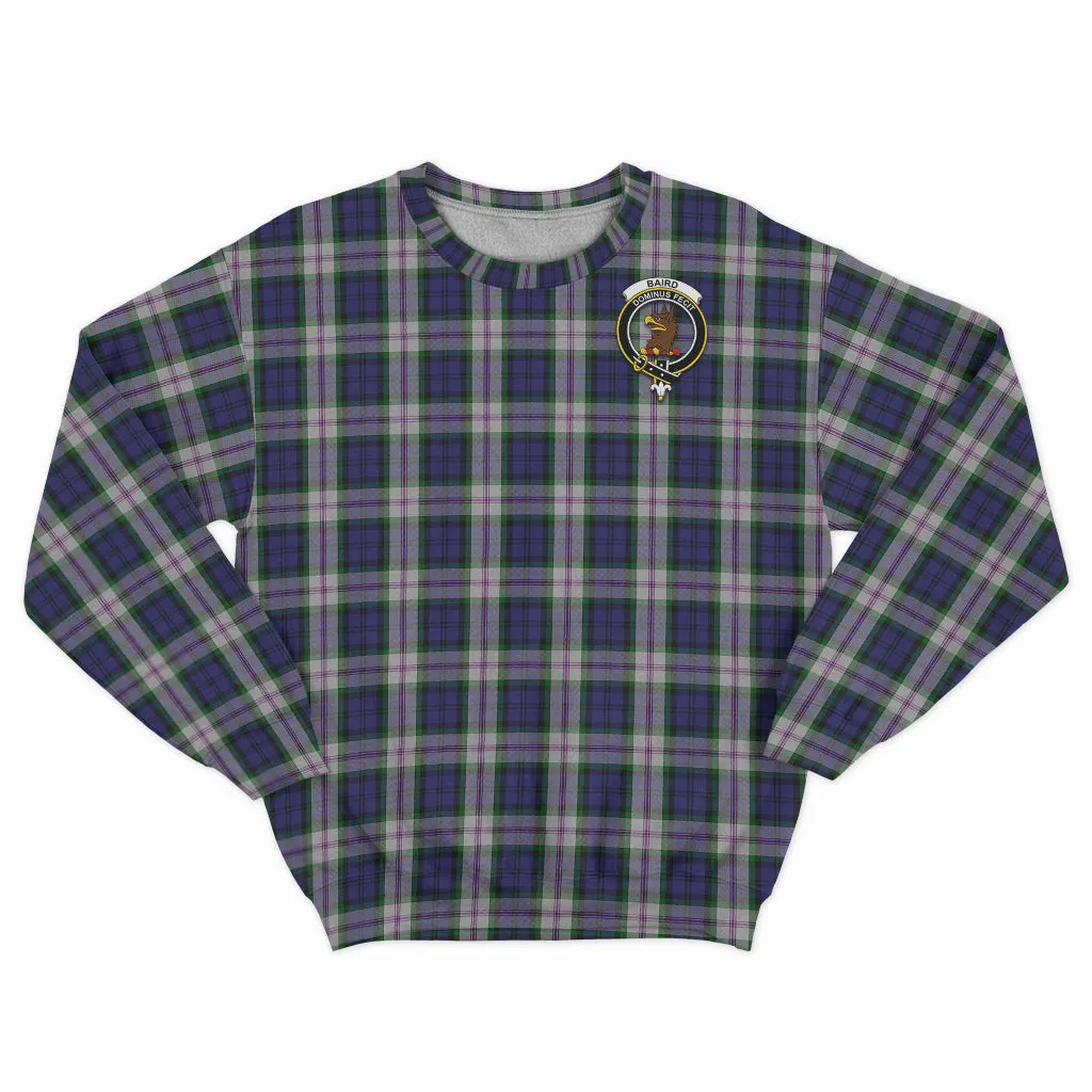 Baird Dress Tartan Sweatshirt with Family Crest