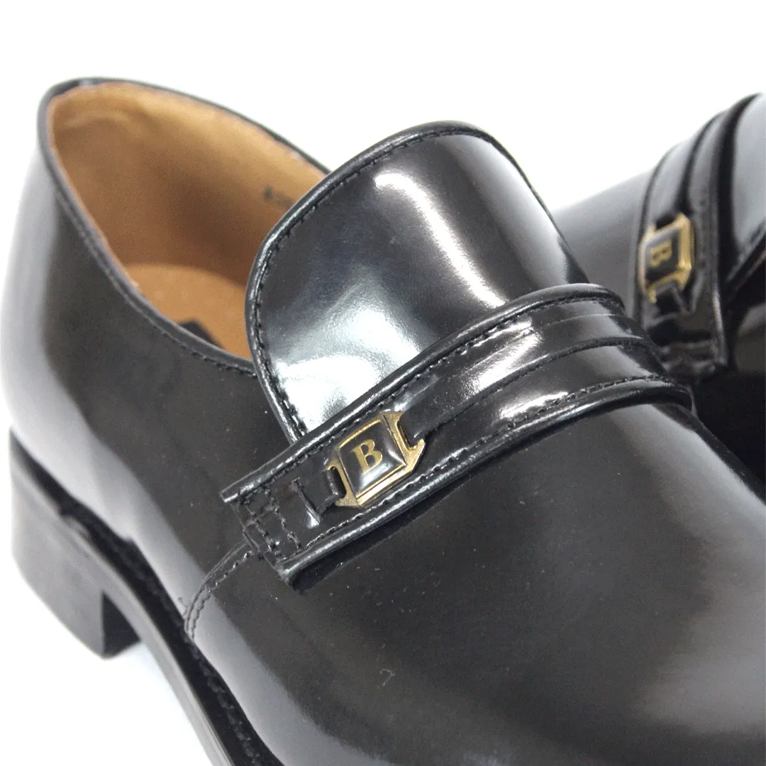 Bishop Leather Black Mocassin Shoe