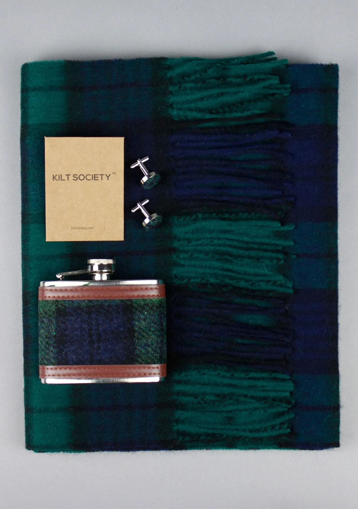 Black Watch Harris Tweed Gift Set