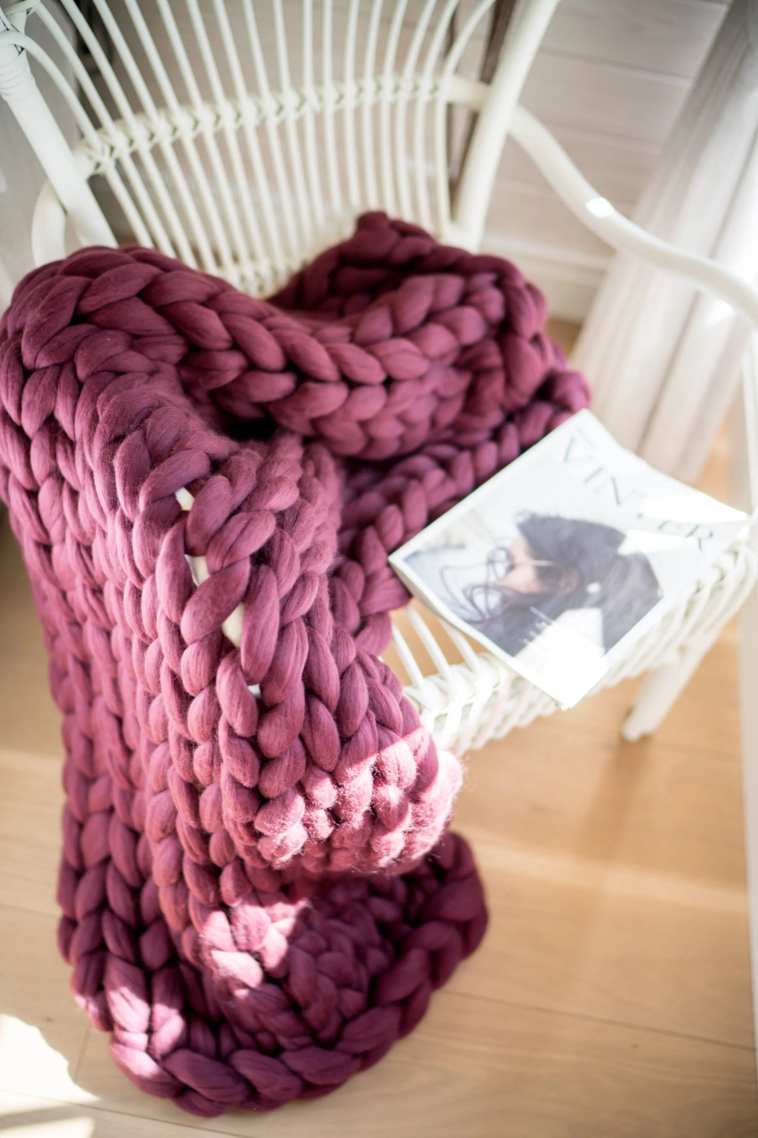 Blanket scarf 16”x47” (40x120 cm)