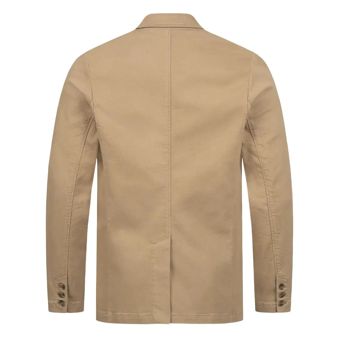 Bob Denim Stretch Jacket - Dune by Blaser