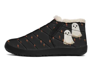 Boo Winter Sneakers - Warm & Easy Slip-On Shoes Lined with Vegan Wool with Anti-Slip Soles