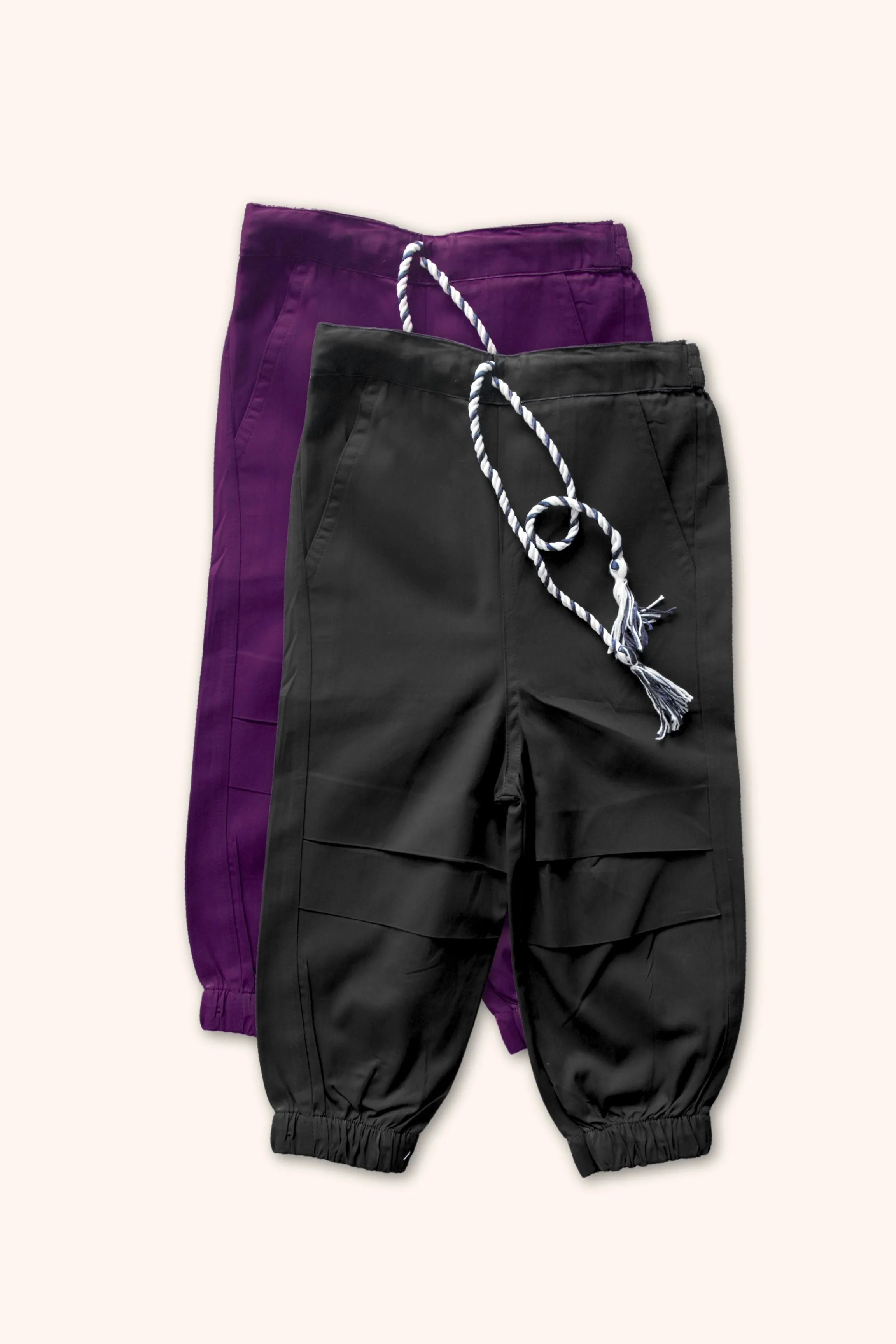 Boys Pure Cotton Cargo Pants Combo