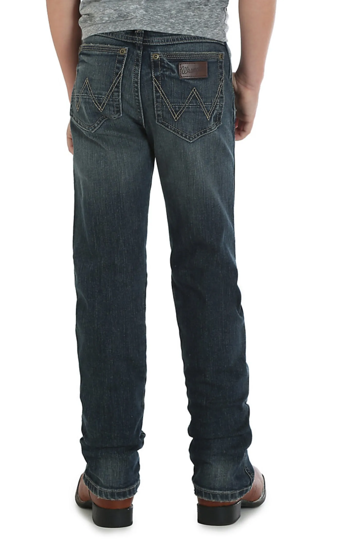 BOY'S WRANGLER RETRO SLIM STRAIGHT JEAN