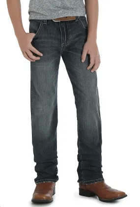 BOY'S WRANGLER RETRO SLIM STRAIGHT JEAN