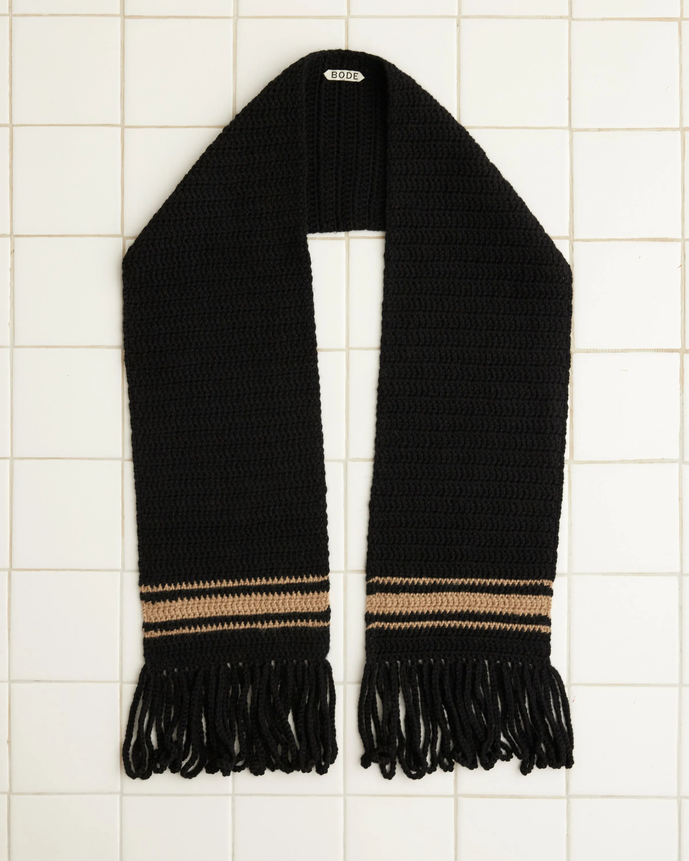 Braided Fringe Scarf