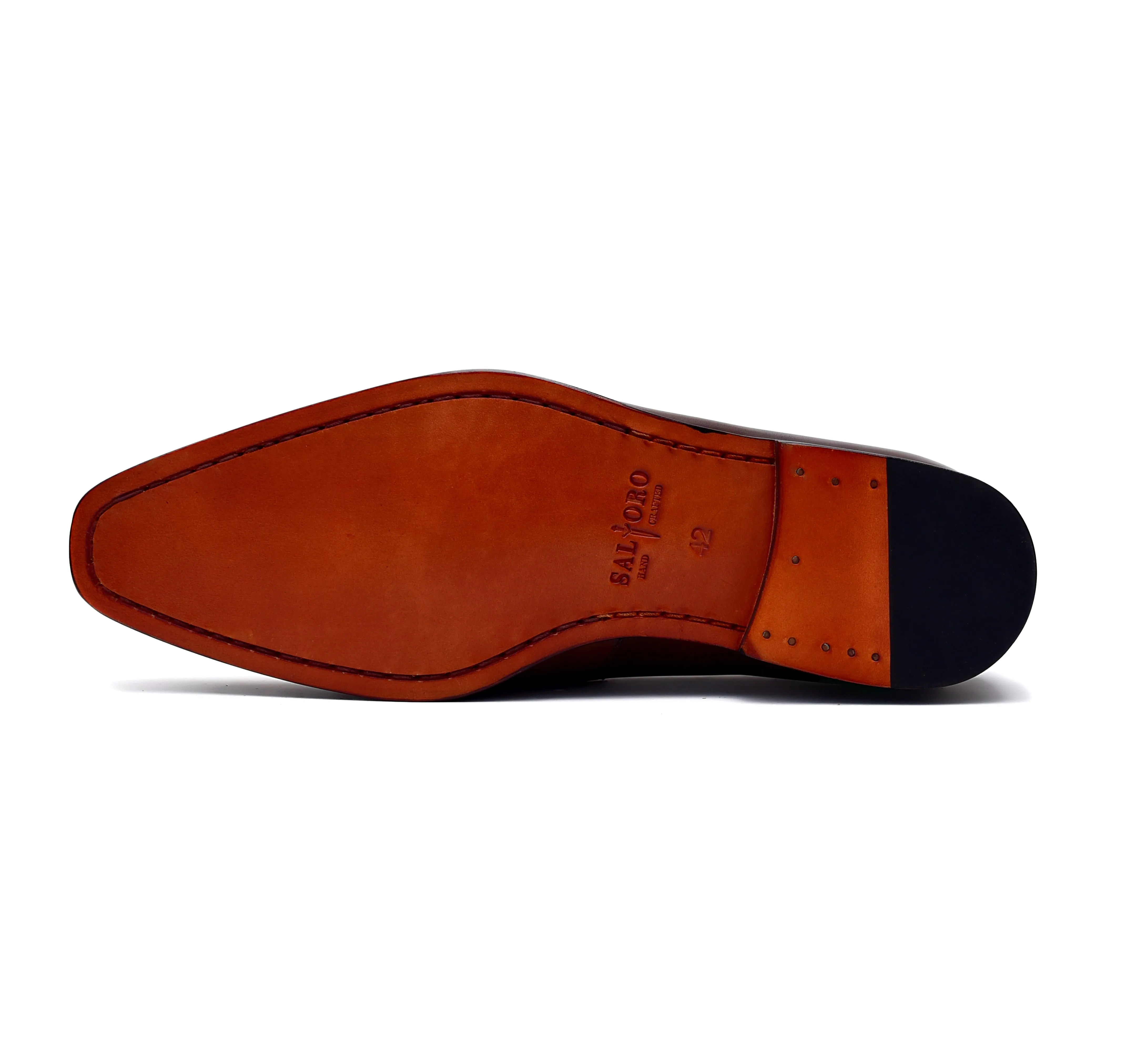 Carrera II - Brown Leather Penny Loafers