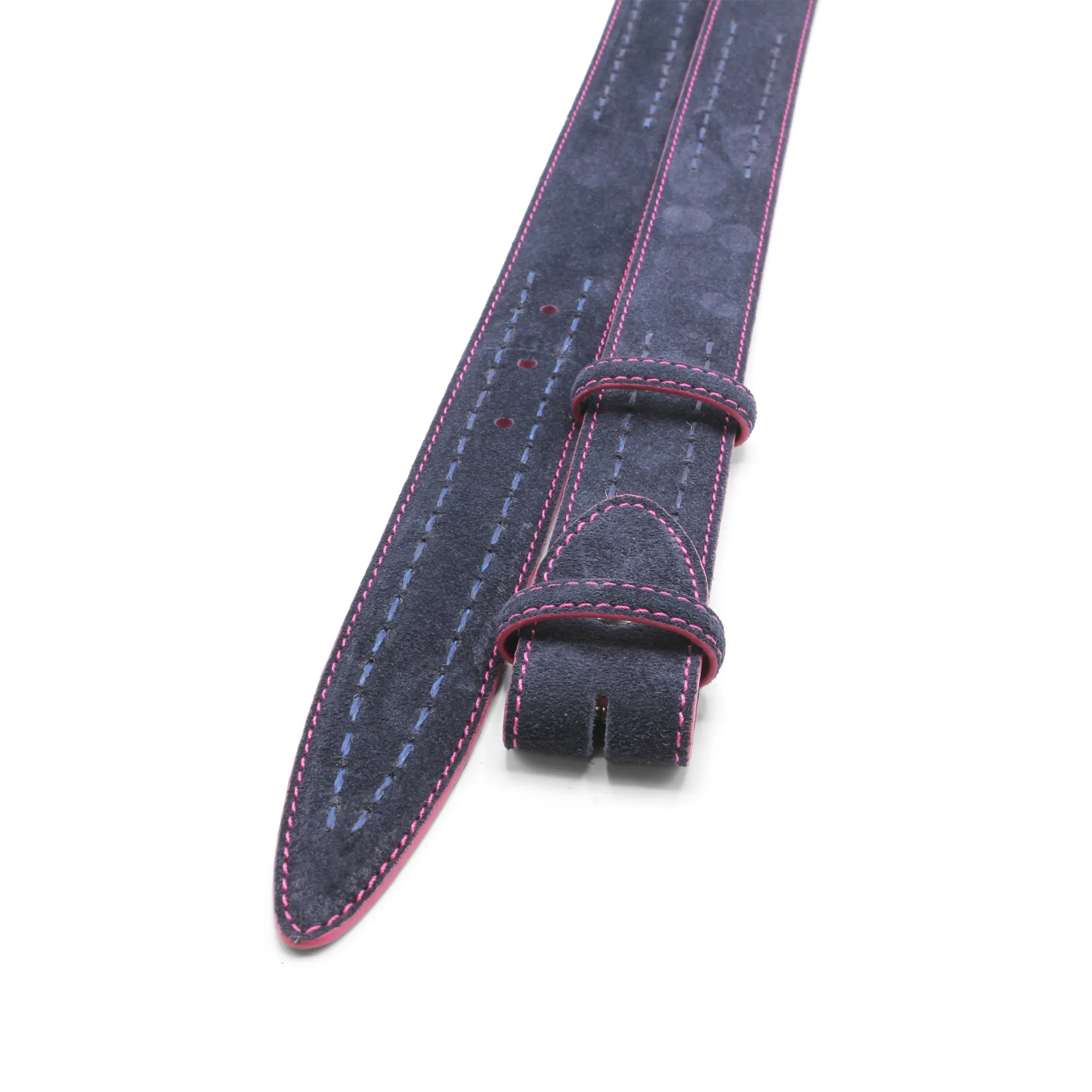 Chaplin V2 Handstitch Contrast Detail Suede Belt Strap