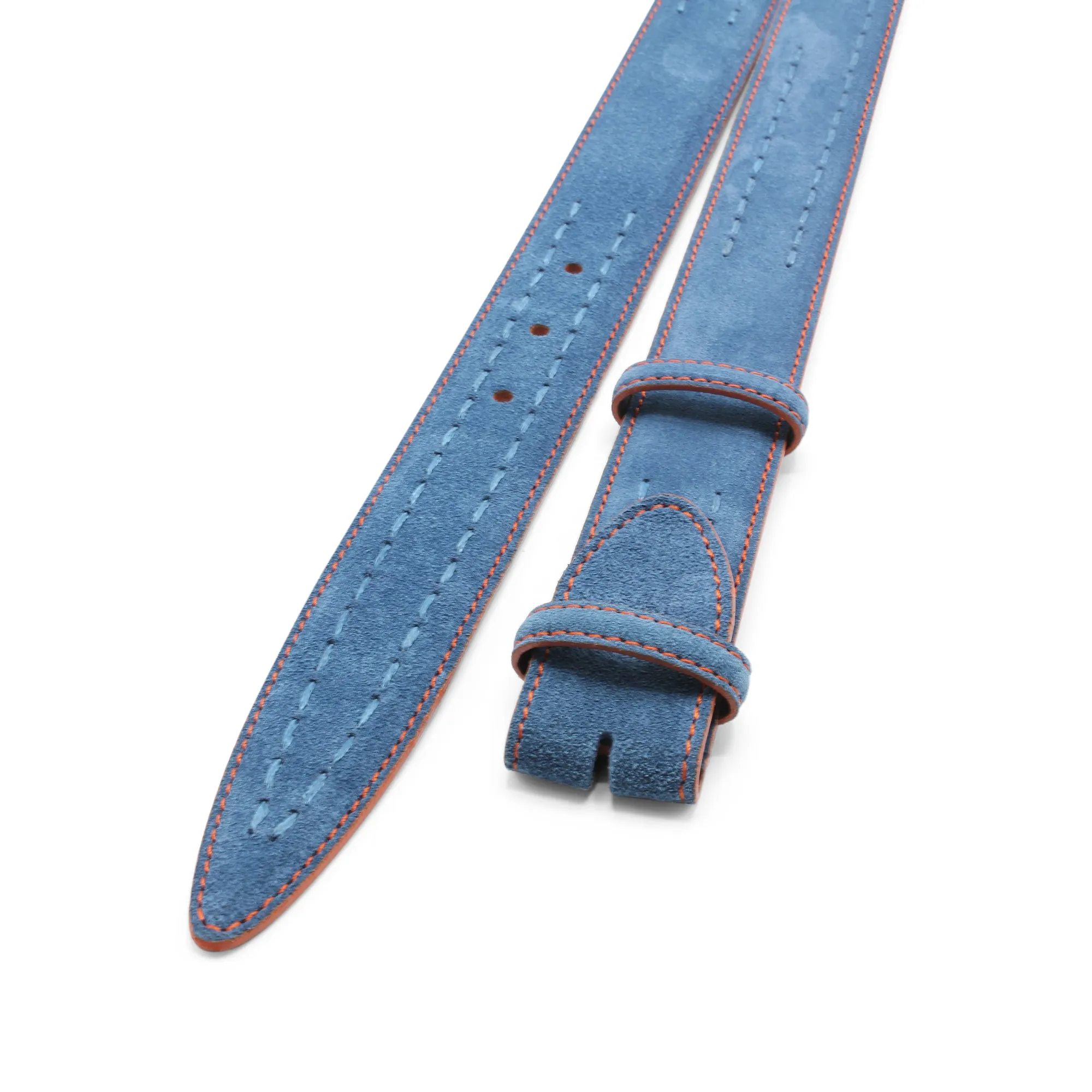 Chaplin V2 Handstitch Contrast Detail Suede Belt Strap