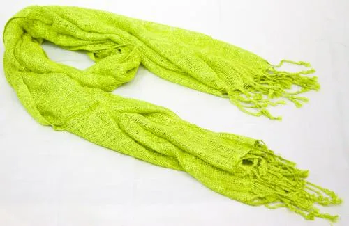 Chartreuse Silk Scarf