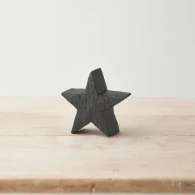 Chunky Black Star, 10cm