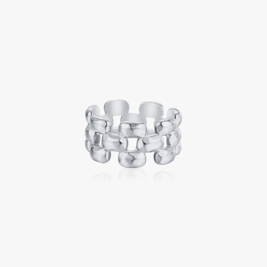 Chunky Link Chain Ring (Greek Inspired Collection)