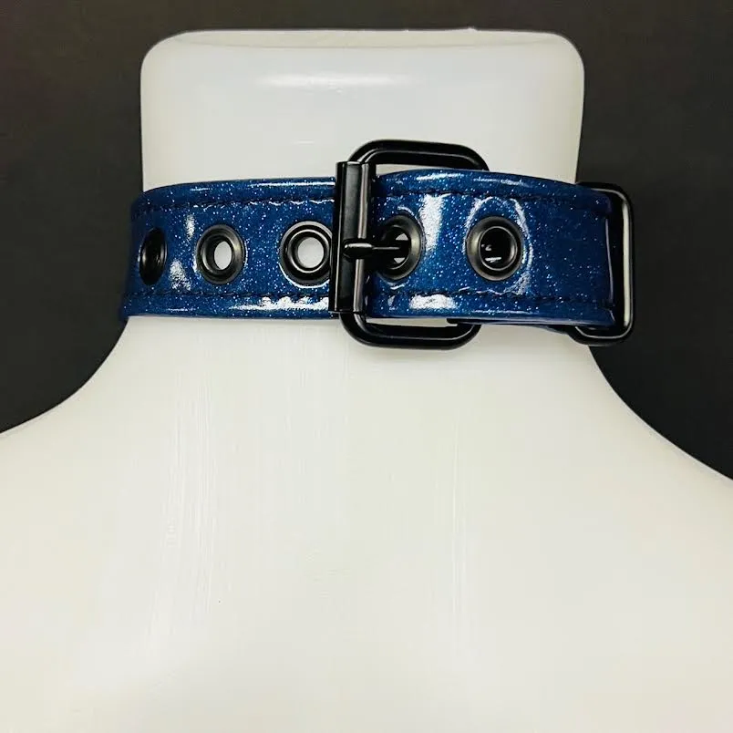 Collar Vinyl - Small/Medium (Blue)