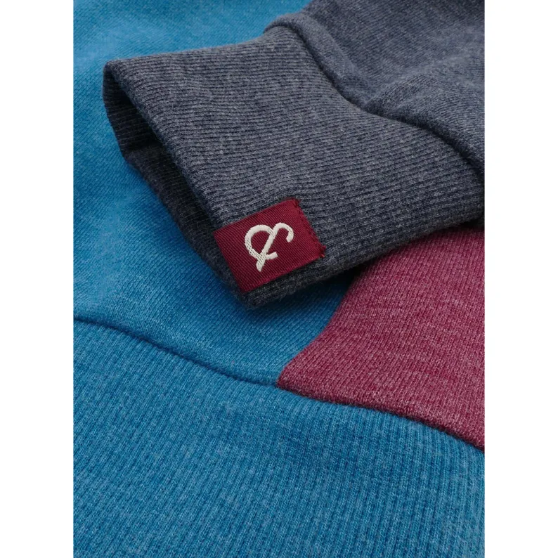 Colours And Sons SWEATSHIRT COLORBLOCK Crew 9221-444