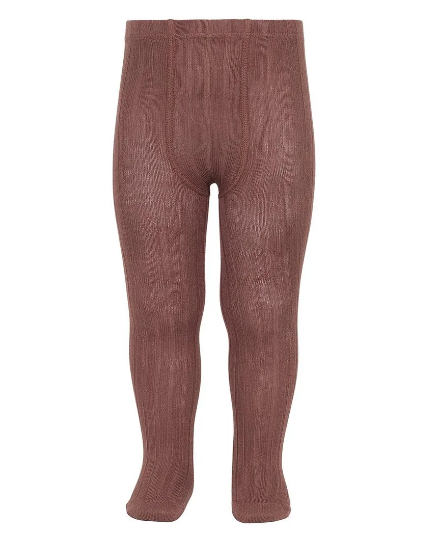 Condor Ribbed Tights (#599 Marsala)