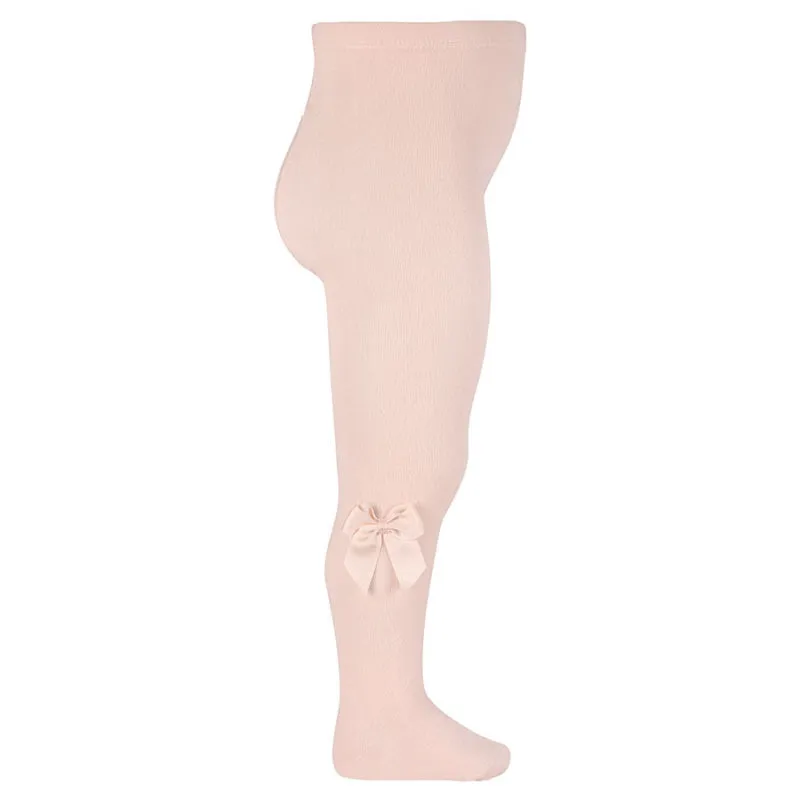 Condor Tights beige with bow