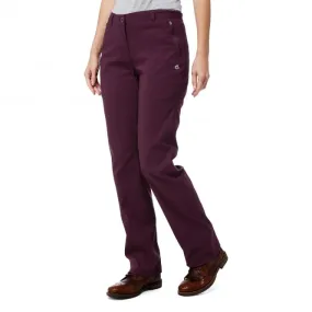 Craghoppers Ladies Kiwi Pro Stretch Trousers - Winterberry