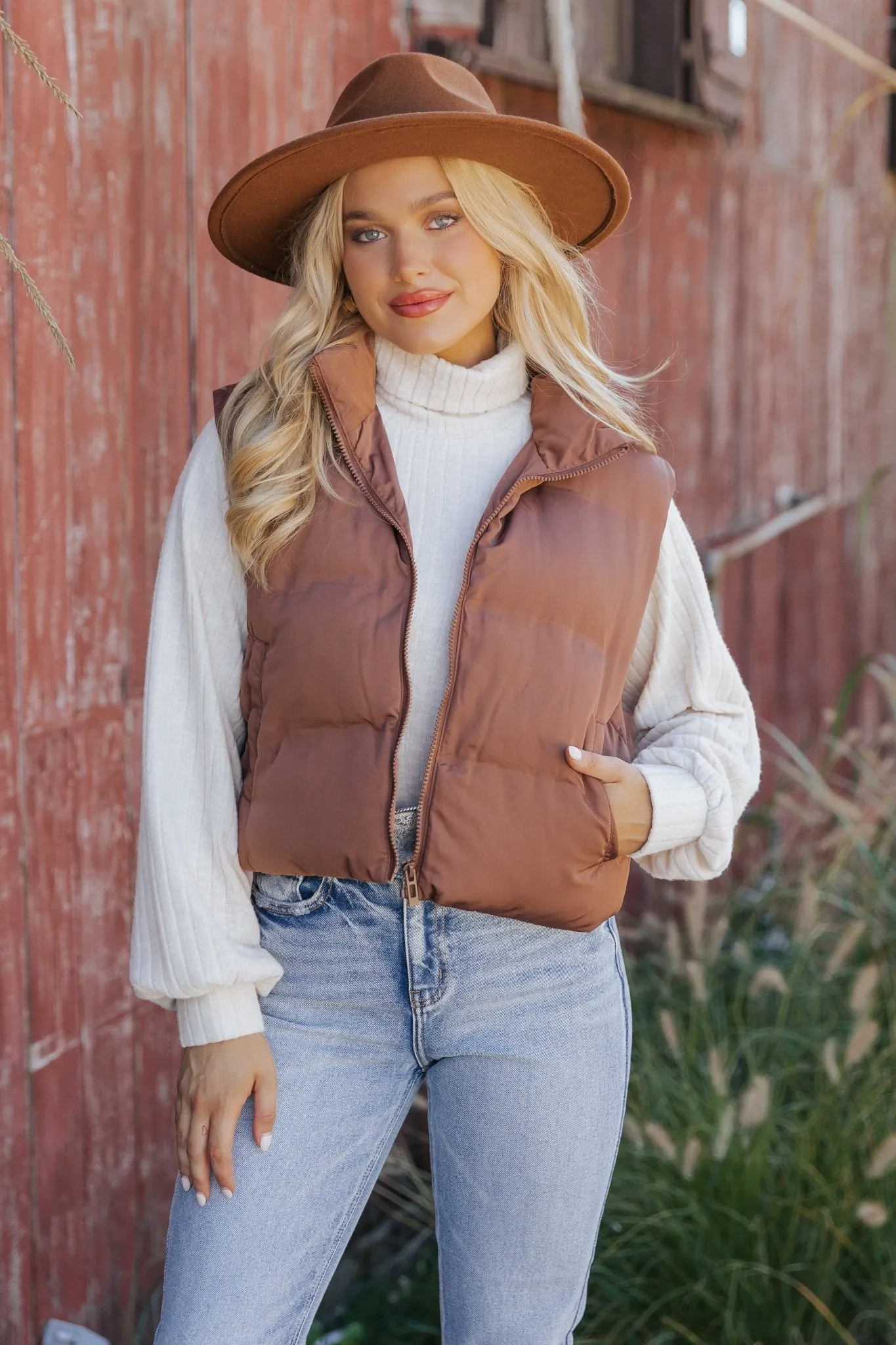 Cream Turtleneck Ribbed Bodysuit