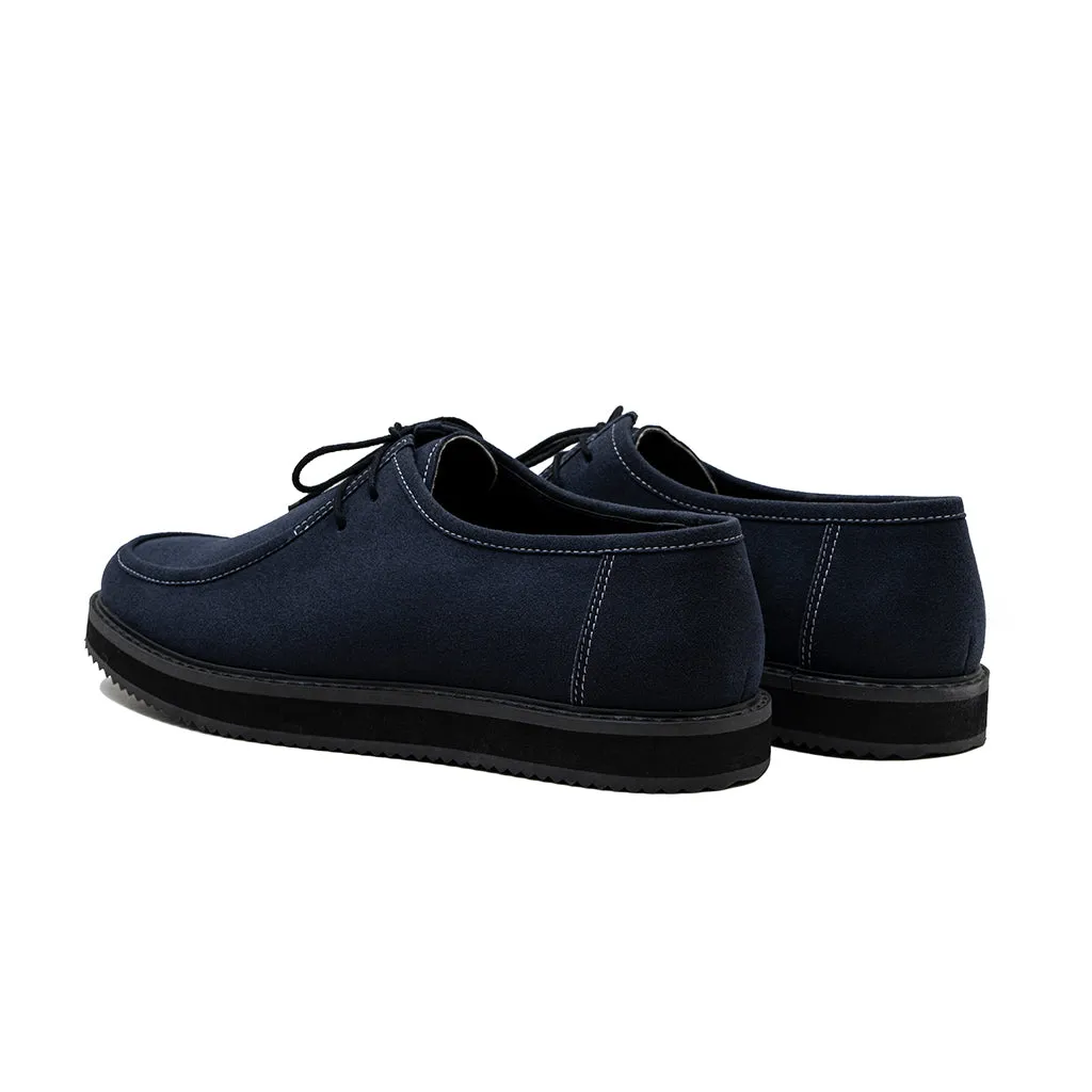 DERBY SHOES-BLUE