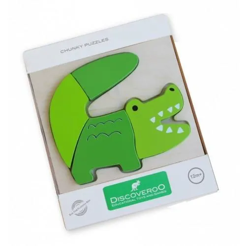 Discoveroo Chunky Puzzle - Crocodile