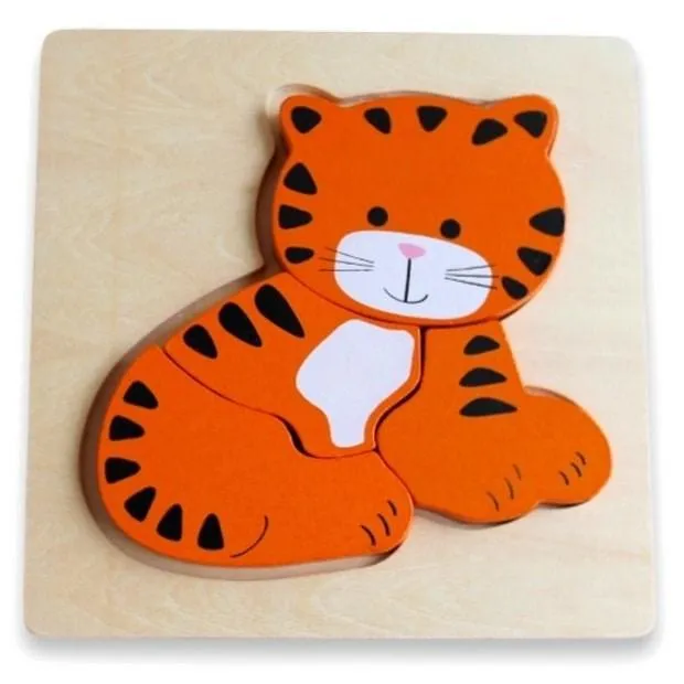 Discoveroo Chunky Puzzle - Tiger