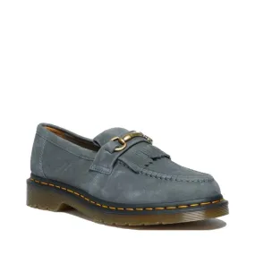 Dr Martens Adrian Snaffle Loafer Washed Denim Tumbled Nubuck