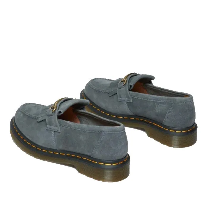 Dr Martens Adrian Snaffle Loafer Washed Denim Tumbled Nubuck