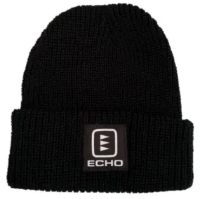 ECHO Toque Waffle Knit Black