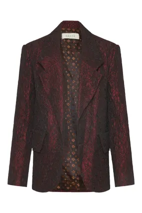 Elite Blazer Burgundy