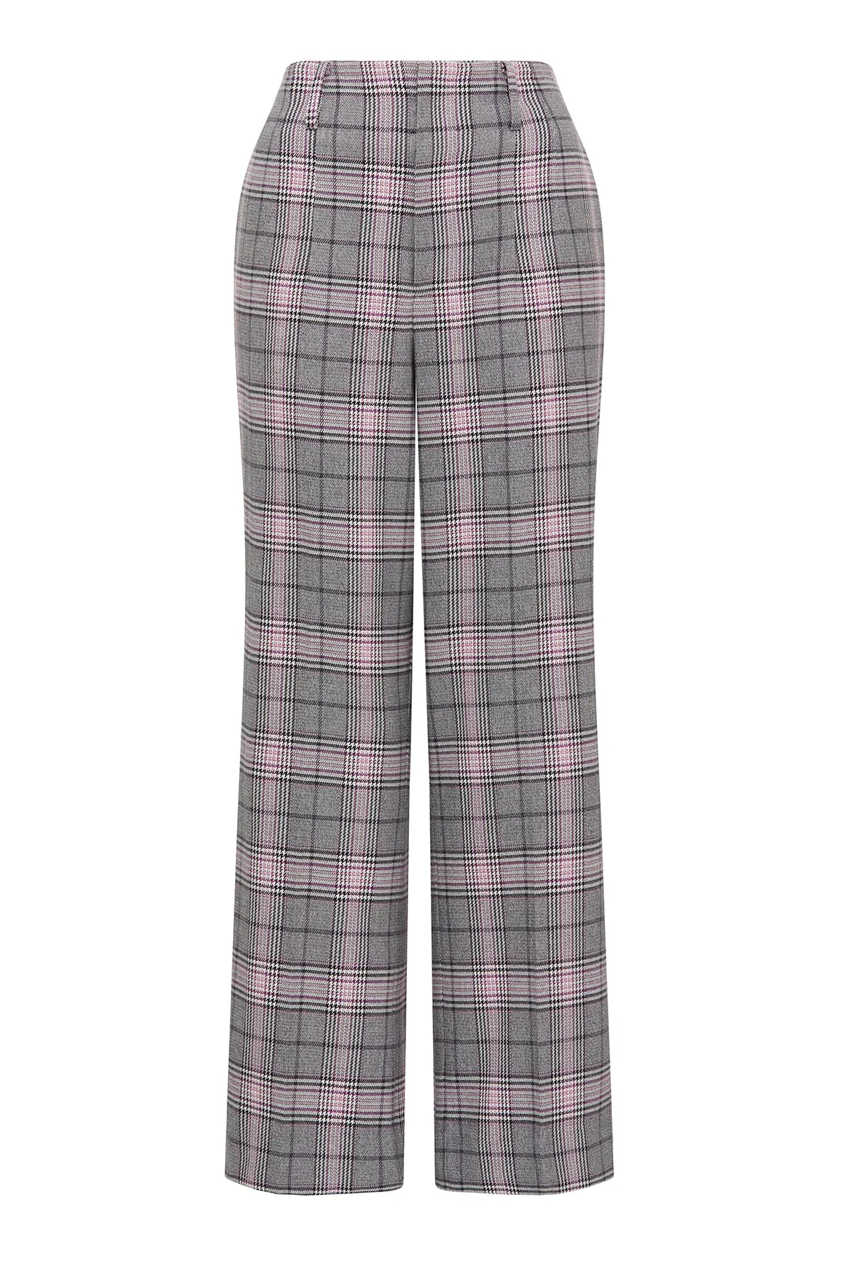 Elton Check Pant - Pink Check