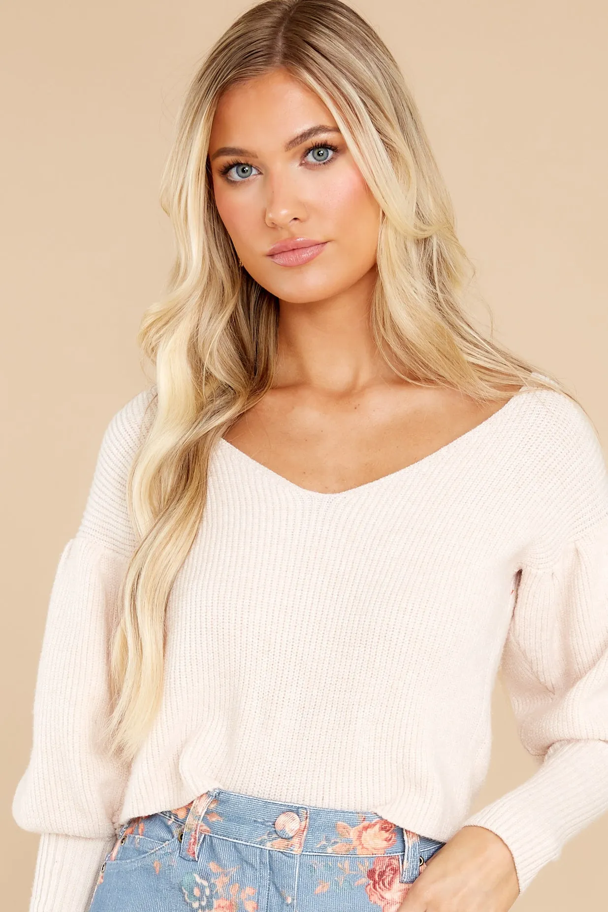 Exceptionally Dapper Ivory Sweater