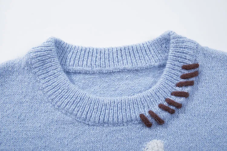 Faire Echo big star knit sweater